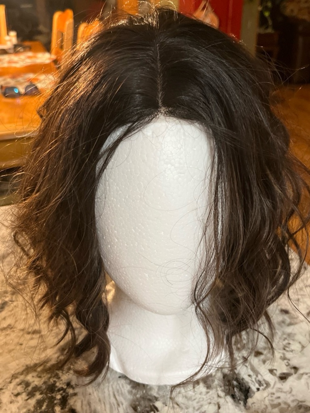 Everyday Natural Brown Wavy Women's Wig - Lightweight Style